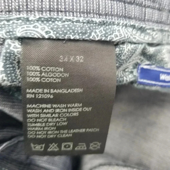 English Laundry Walker Men's Grey Pants Sz 34 X 32 - Picture 8 of 9